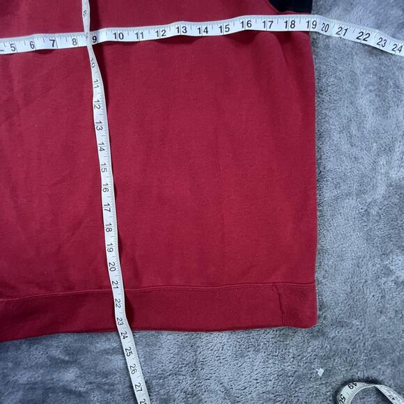 Nike Sportswear Sleeveless Hoodie Red Black White XS Pullover 2017 Style - Picture 10 of 10